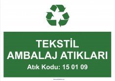 Tekstil Ambalaj Atıkları